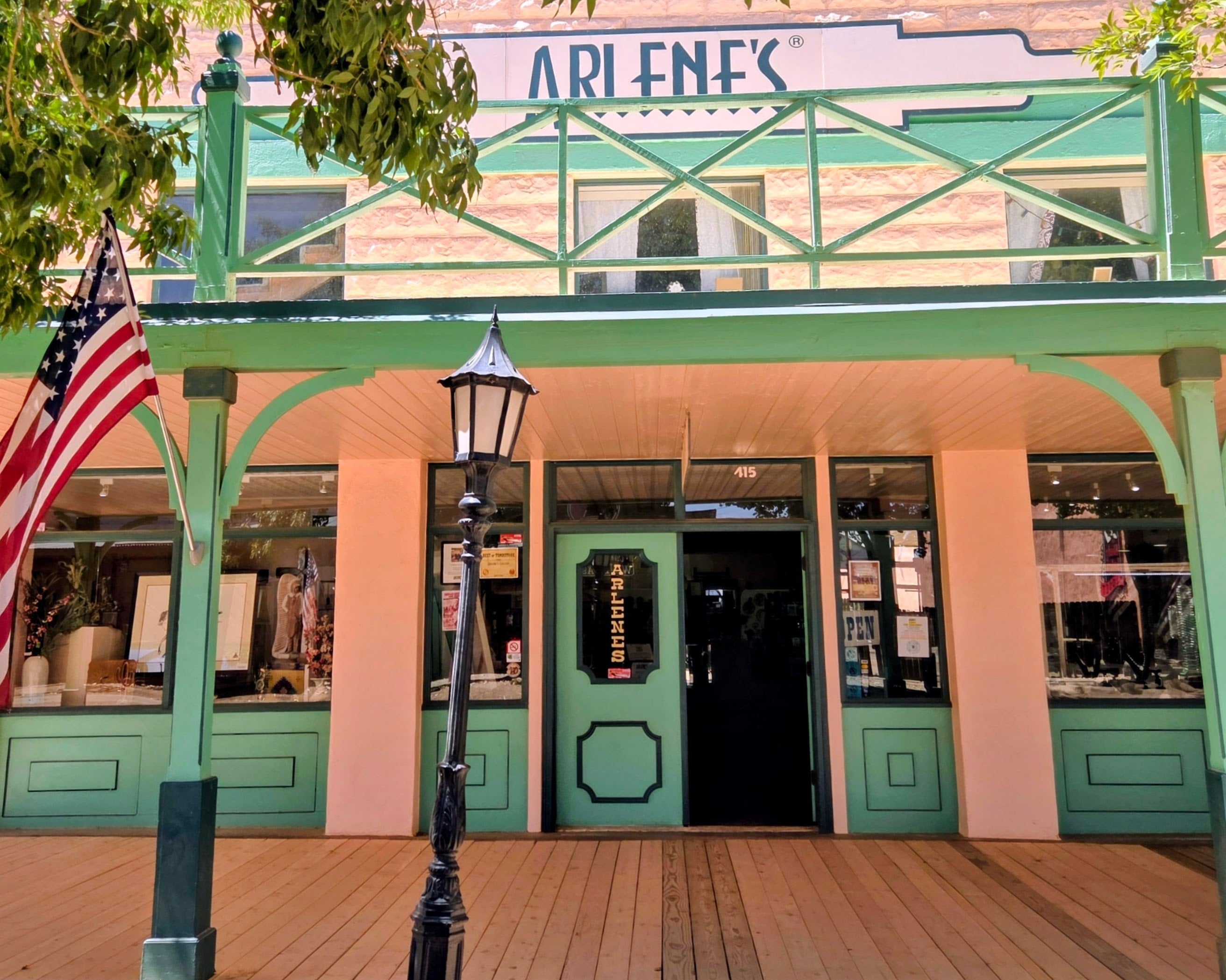 Image of Arlene's building in Tombstone, AZ