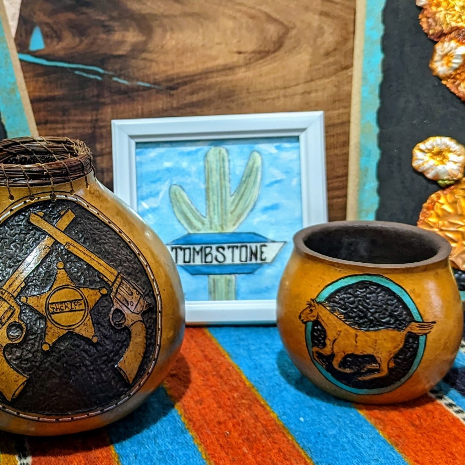 Collection of various items that are local and regional to Arizona and the United States.